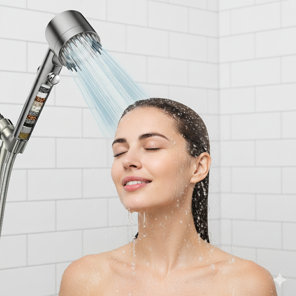Cabezal ducha de alta presión + Filtros ¡GRATIS!