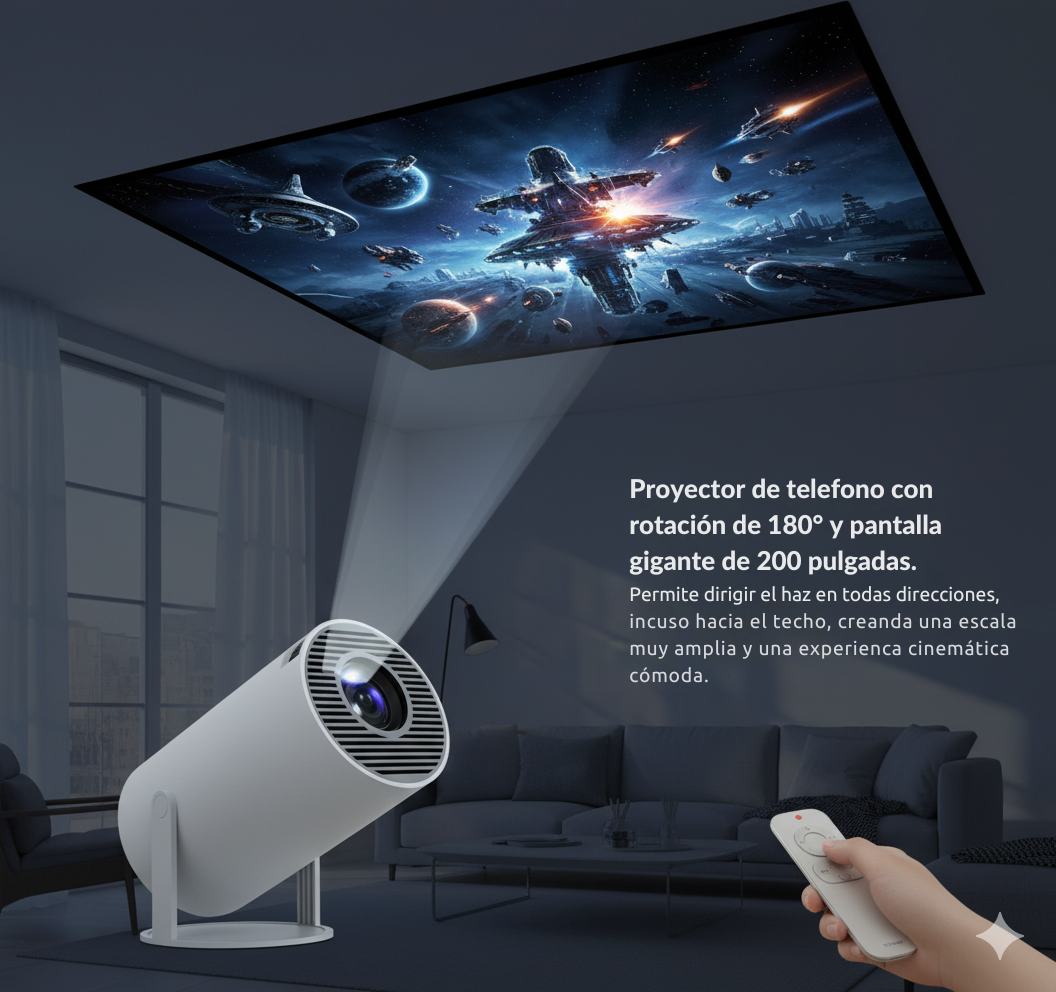 Proyector portátil ultra HD