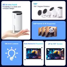 Proyector portátil ultra HD Tecnoferix