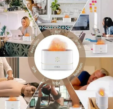 Difusor de Aceites Esenciales LED Humidificador Tecnoferix