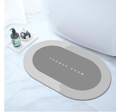 Alfombra de ducha súper absorbente Colores (2x1 Oferta)