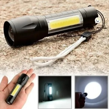 Linterna recargable USB Tecnoferix