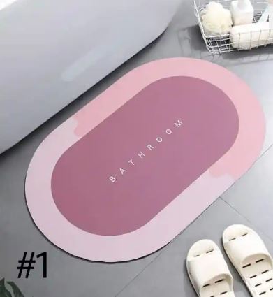 Alfombra de ducha súper absorbente Colores (2x1 Oferta)